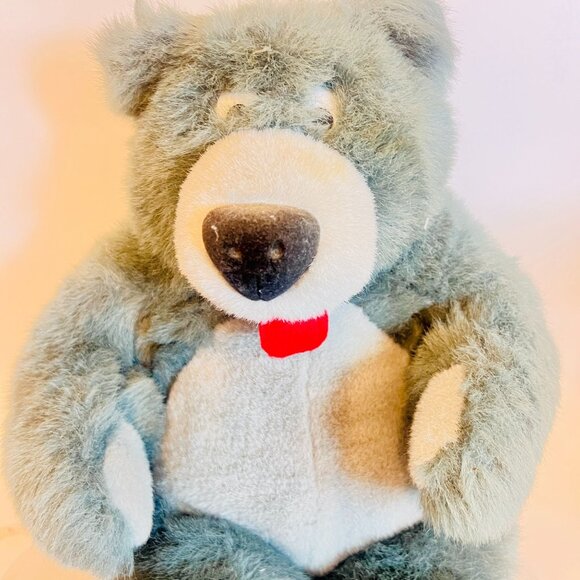 Vintage Disneys Baloo Plush Teddy Bear 16" Jungle Book Stuffed Animal Soft Toy - Picture 2 of 8